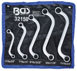SET 5 CHIAVI POLIG. A S POLLICI BGS32150