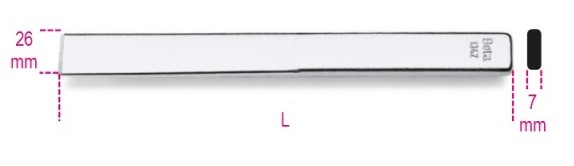 BETA 1342 SCALPELLO EXTRA PIATTO