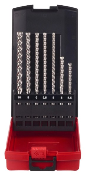 SET PUNTE SDS PLUS MX4 7PZ 4932492114