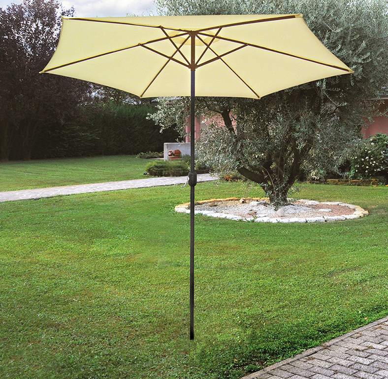 OMBRELLONE TONDO A MANOVELLA FI55173