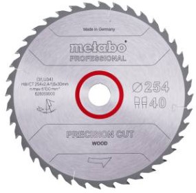 DISCO X LEGNO 254X2,4X30 Z40 628059000