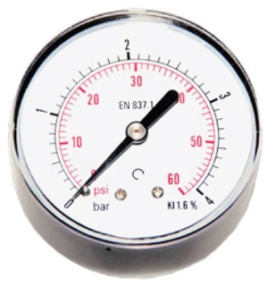 MANOMETRO 50 1/8 0-12 POST.MN605018012P 