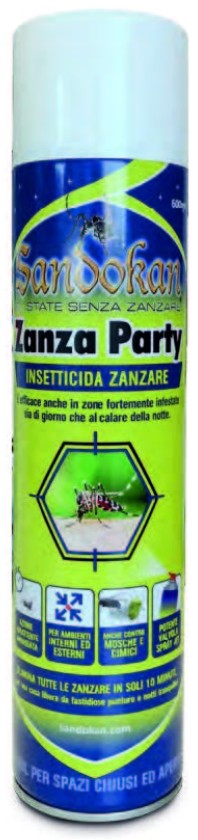 INSETTICIDA ZANZA PARTYWEEK SPRAY ML.600