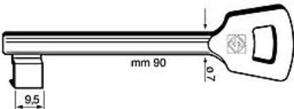 CHIAVI TAGLIAFUOCO N.7 7NFHL            