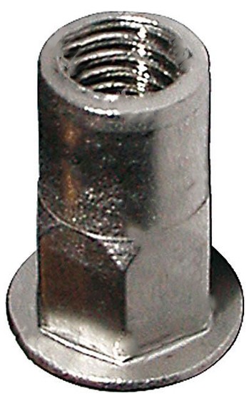 INSERTO FILETTATO SEMIESAGON. M5        