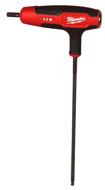 MILW CHIAVE A T ESAG. 4,5 MM 4932498683