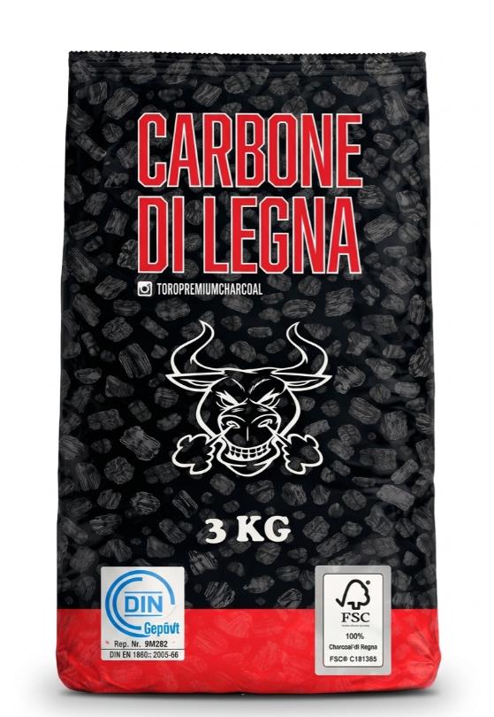 CARBONE DI LEGNA TORO 3KG