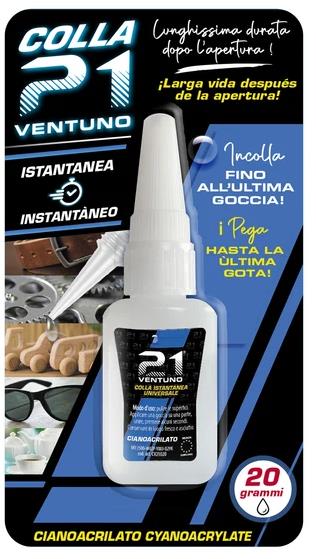 COLLA 21 GR.20 CIANOACRILATO CV21020