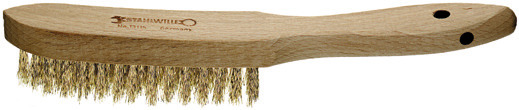 SW13115 SPAZZOLA CON FILI D'OTTONE