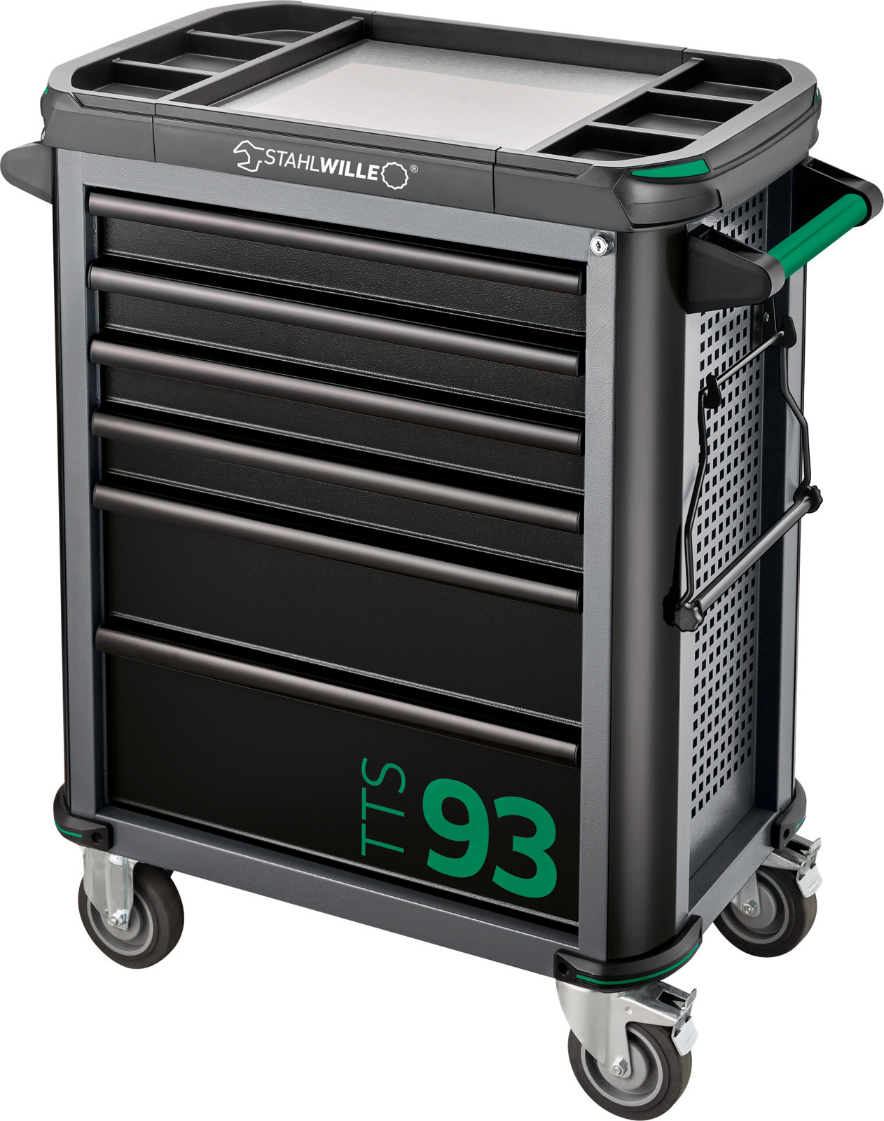 SW93/6/A CARRELLO OFFICINA GRIGIO