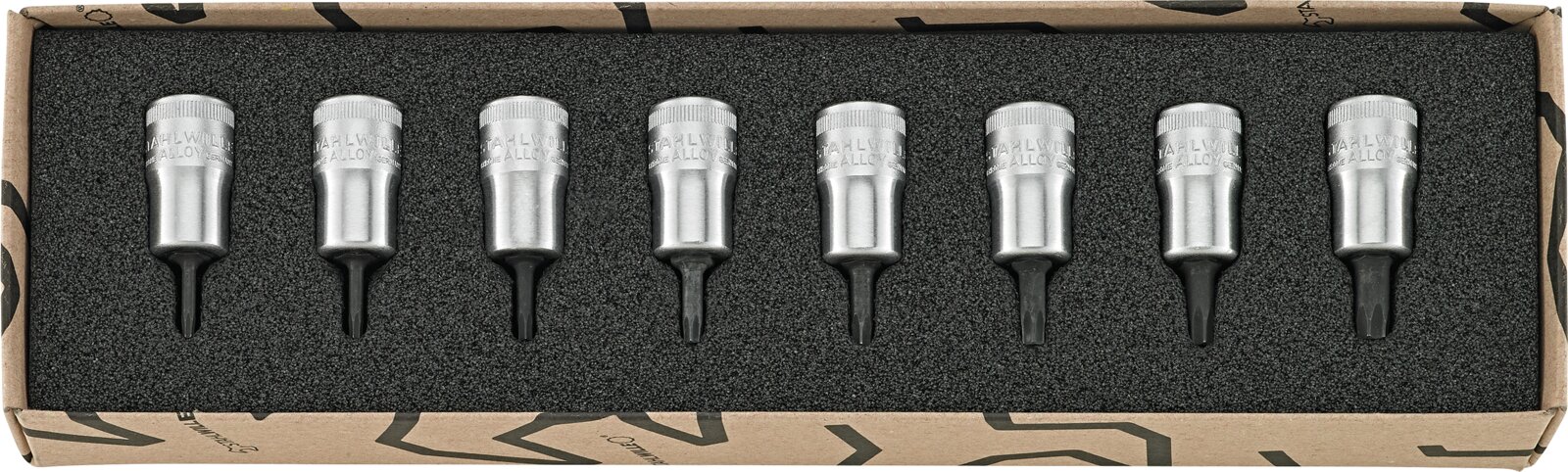 SW49TX/8 ASS.BUSSOLE TORX 3/8