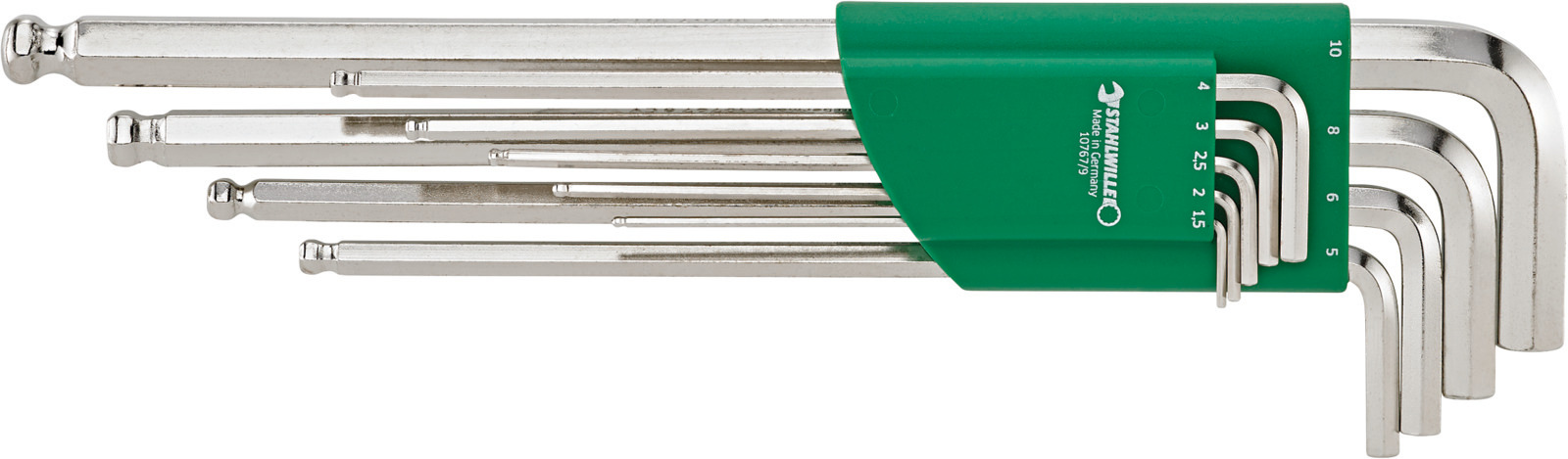 SW10767/9 SET CHIAVI ESAG LUNGHE C/SFERA