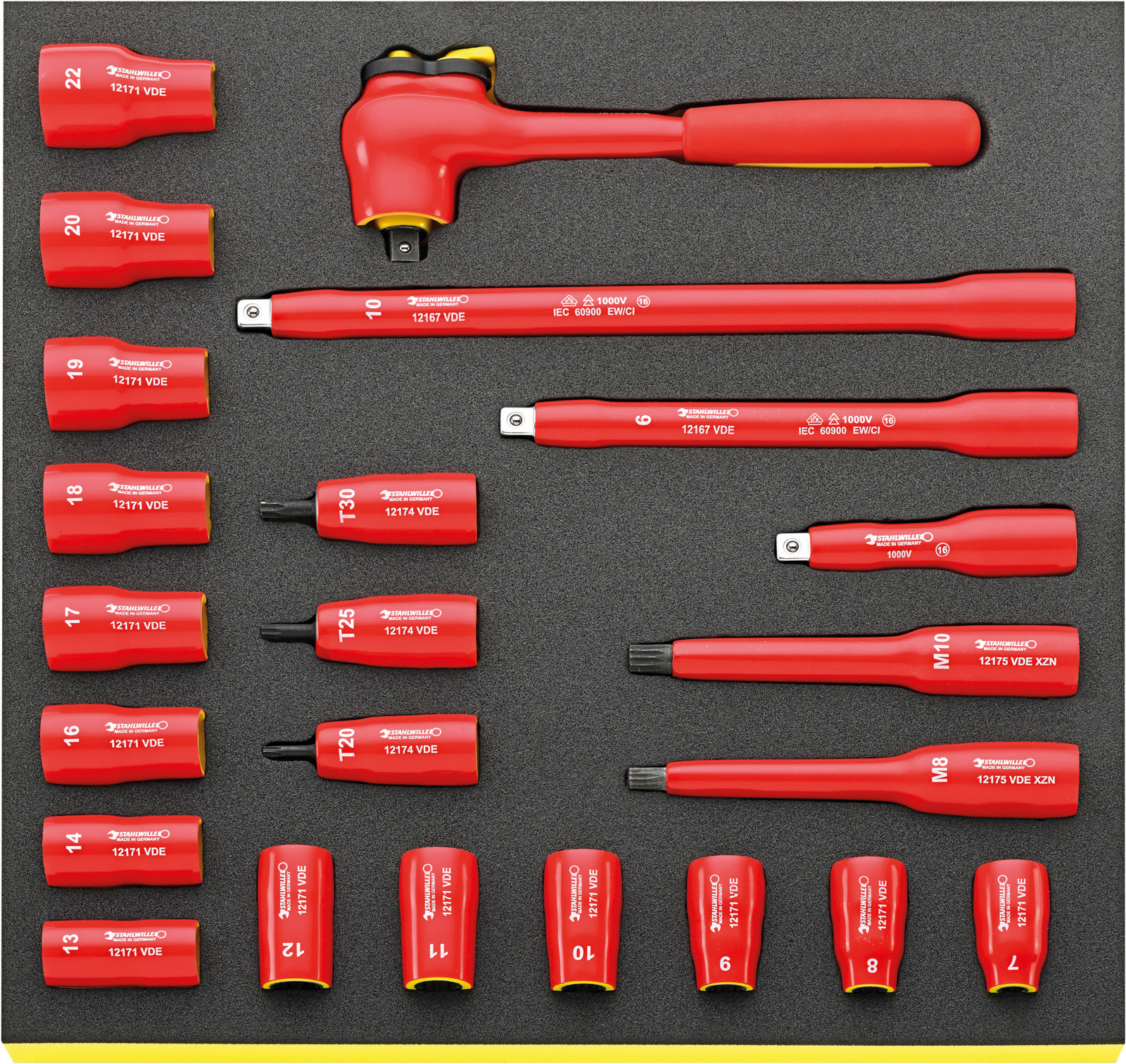 SWTCS/12171/19/4VDE SET SET UTENSILI
