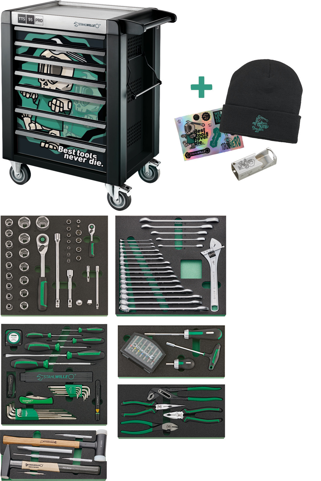 SW95/157QR/NDE ASSORTIMENTO 157PZ+CARREL