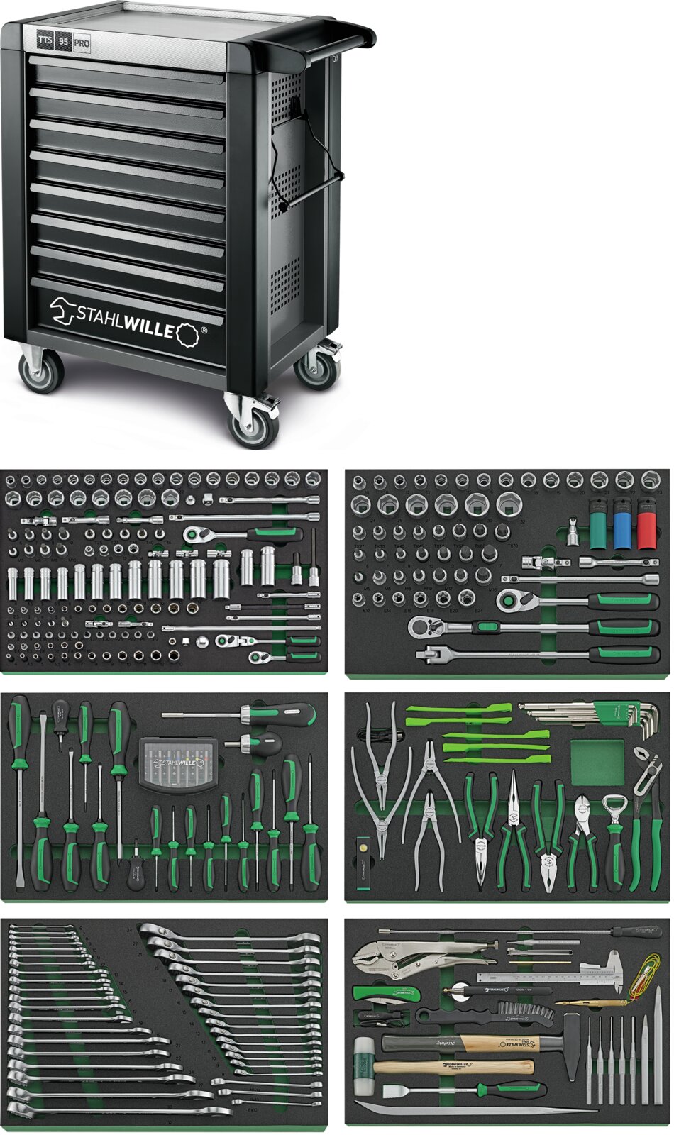 SW95/349QR IN TCS3495 P.ZI + CARRELLO