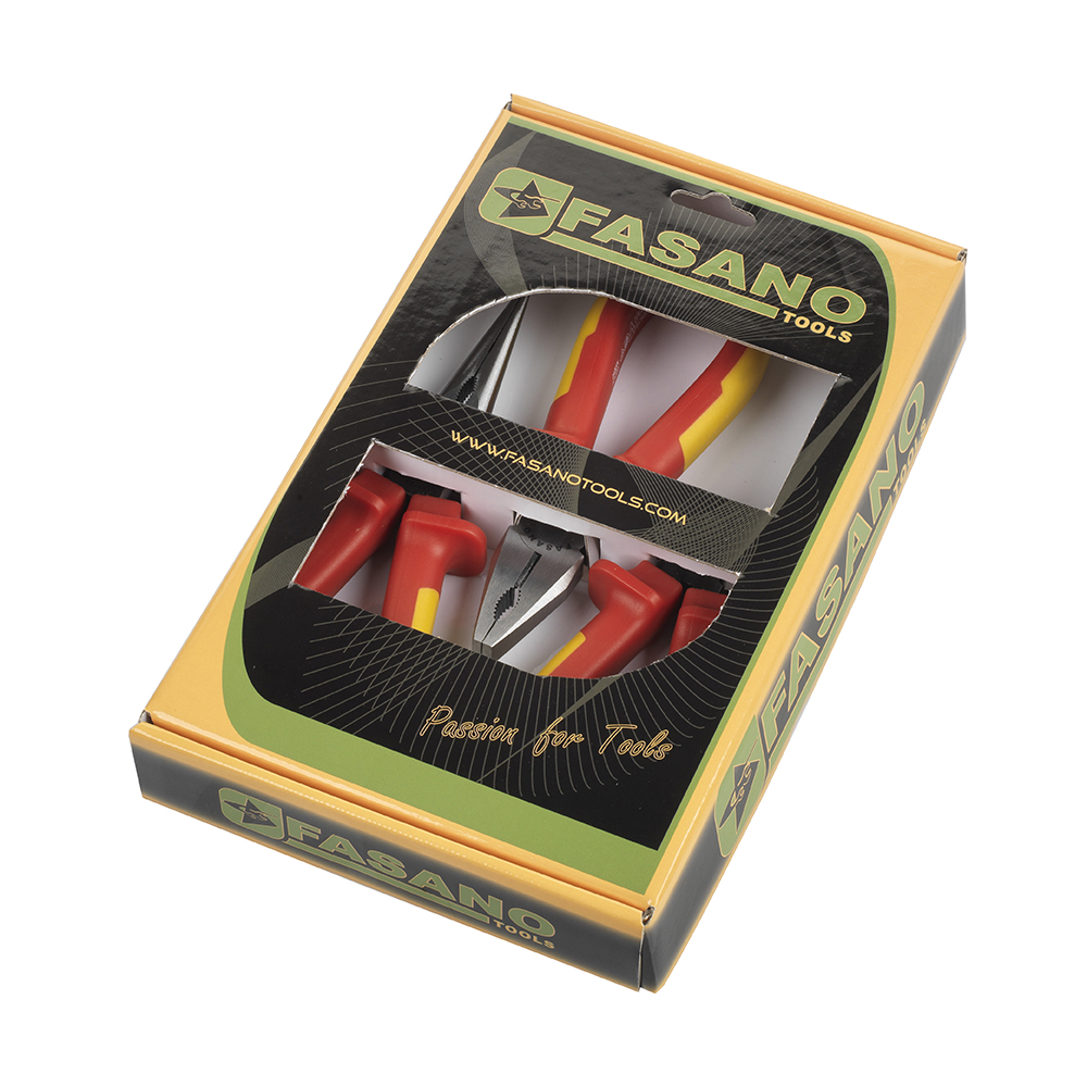 FG61/IS200 PINZA ISOLATA BEC MEZZOTONDI