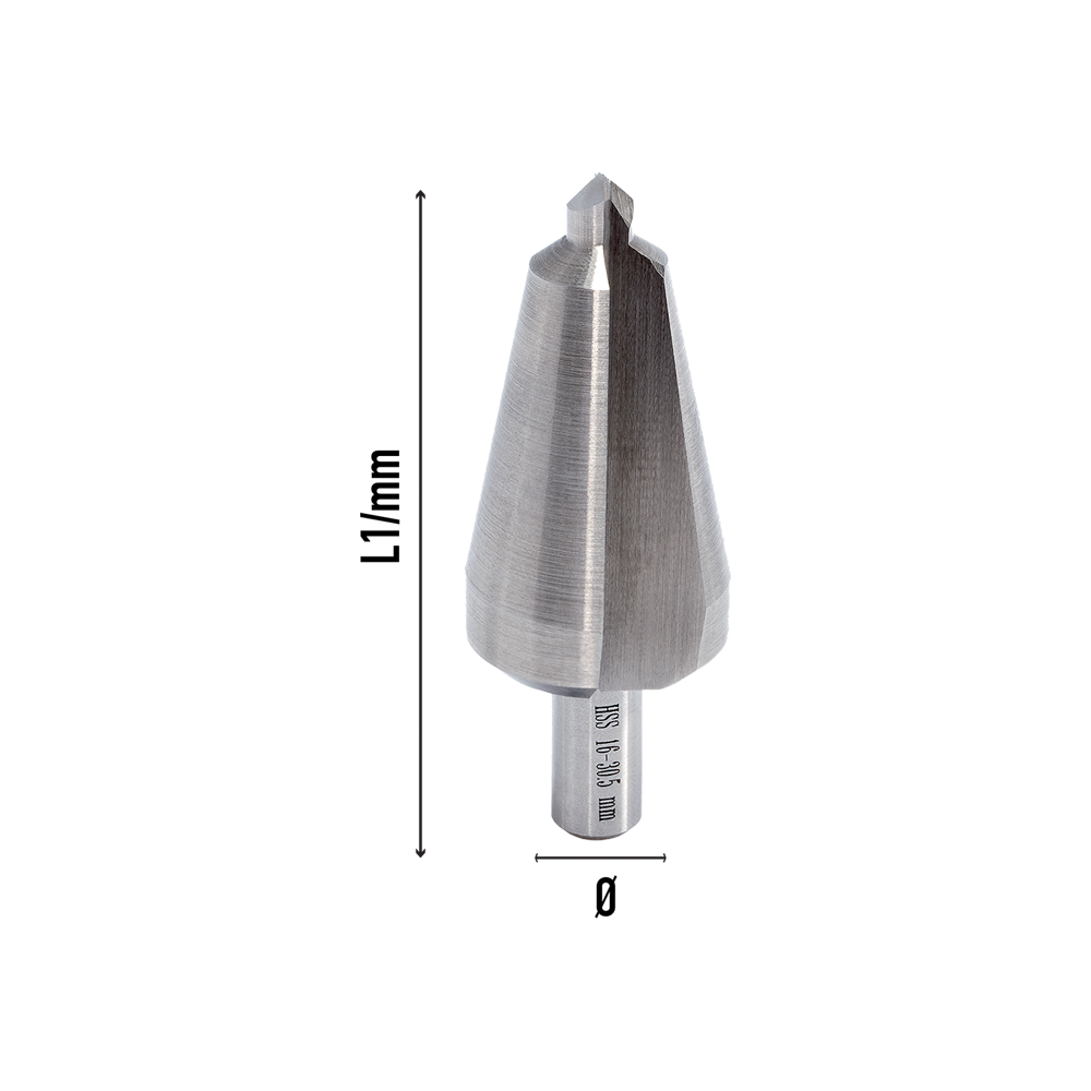 FG80HSS/3 FRESA CONICA INCCIAO HSS