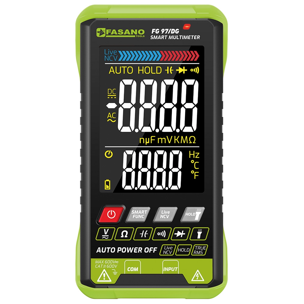 FG98/DG MULTIMETRO DIGITALE DC/AC - OHM