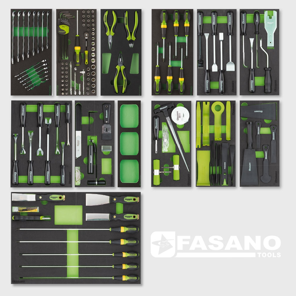 FG100/AS284 ASSORTIMENTO 284 UTENSILI
