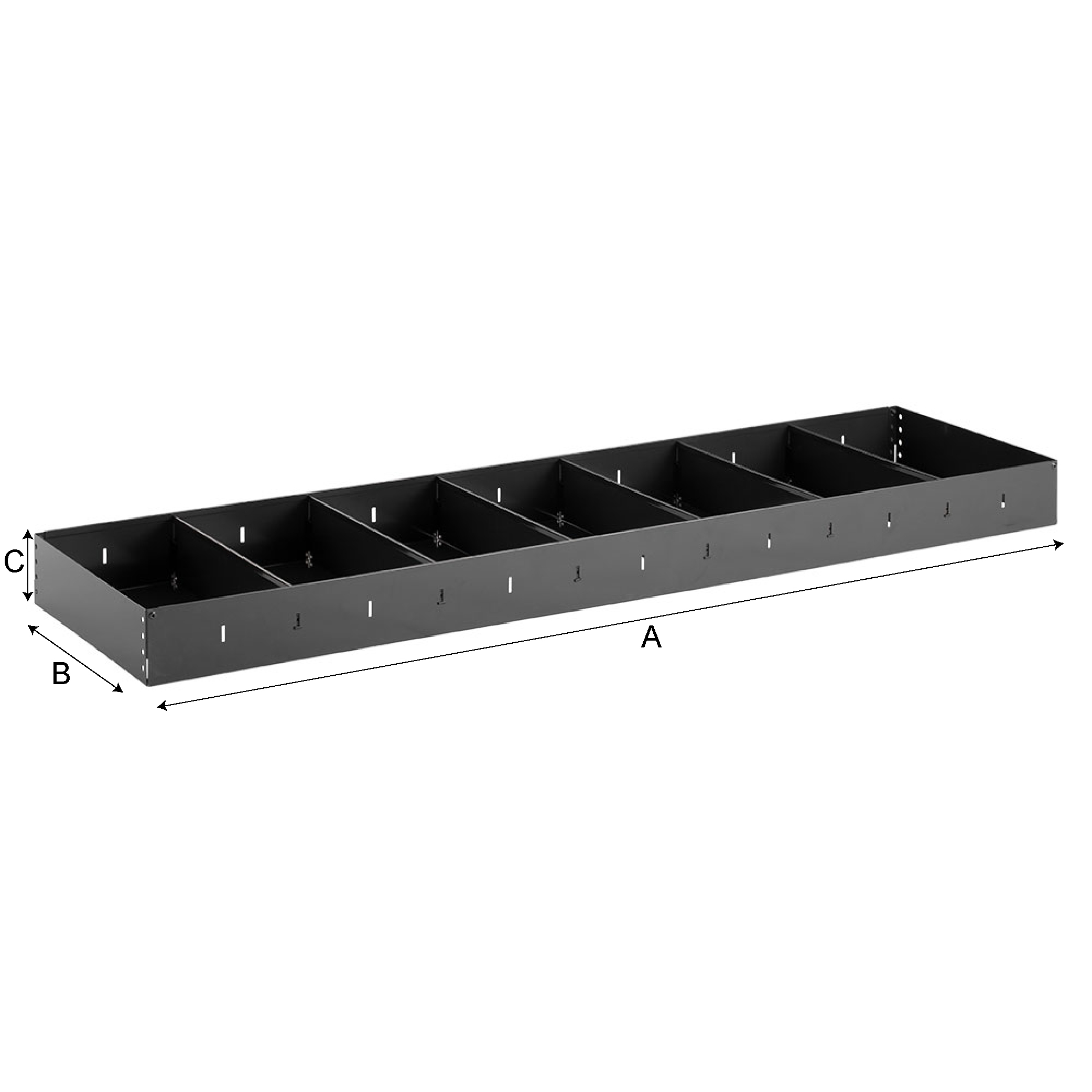 FG119/RP20-92 RIPIANO  DIVISORI P20 L92