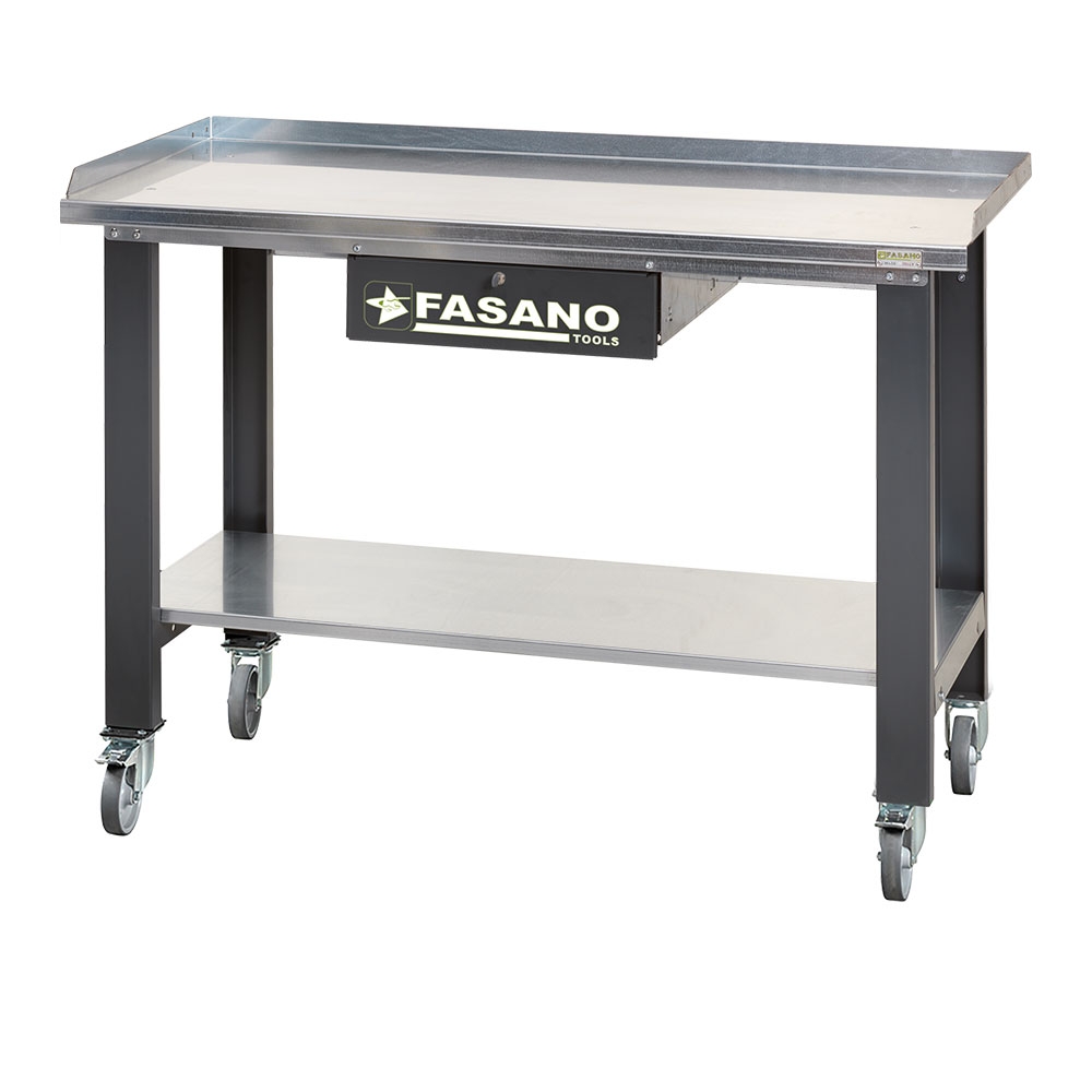 FG129/B2-R BANCO DA LAVORO CON RUOTE