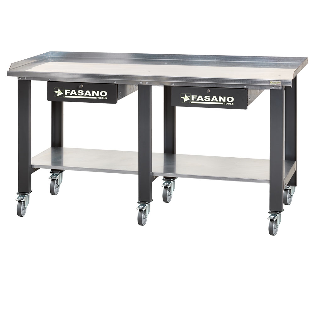 FG129/R2-R BANCO DA LAVORO CON RUOTE