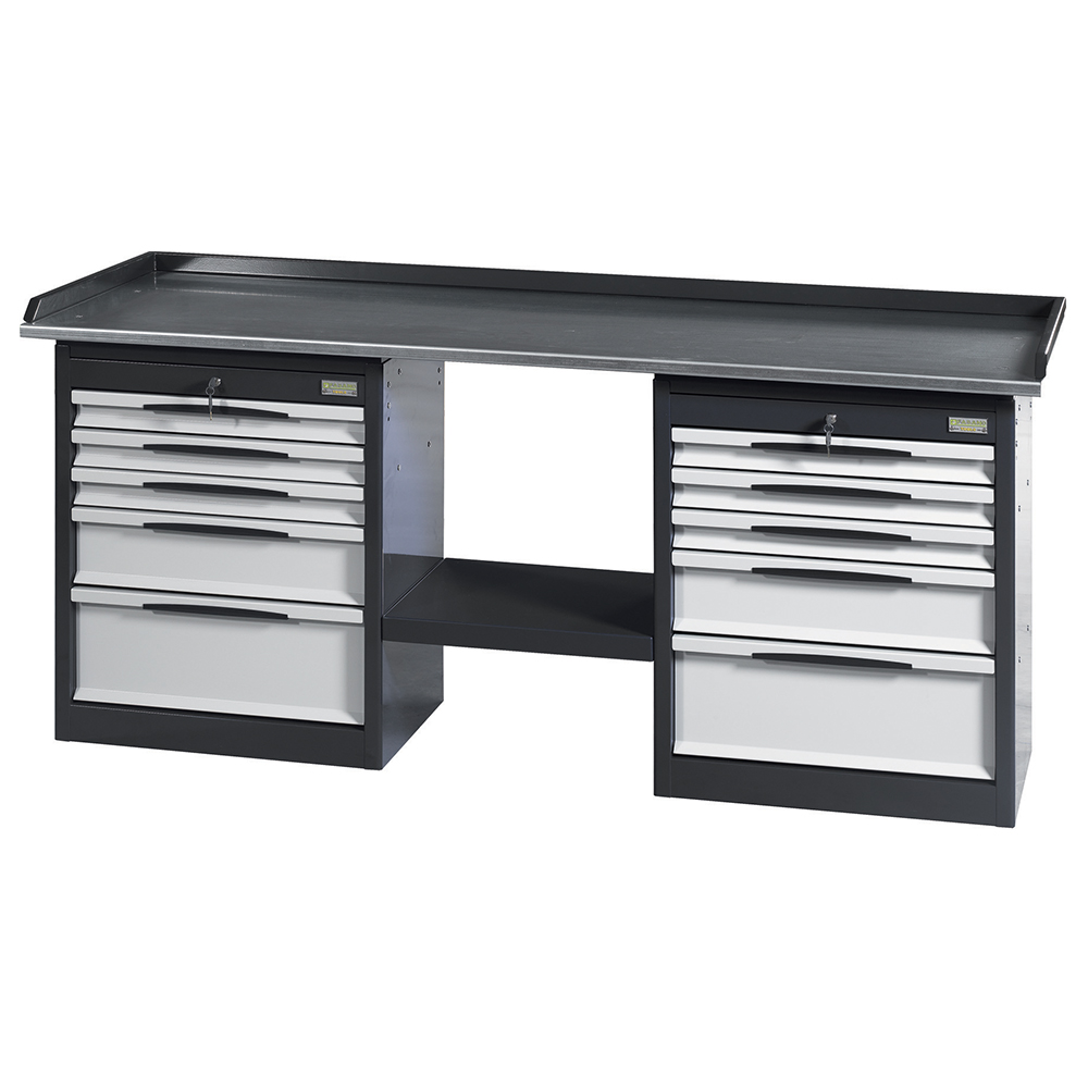 FG133/D2 BANCO DA LAVORO CON PARETE