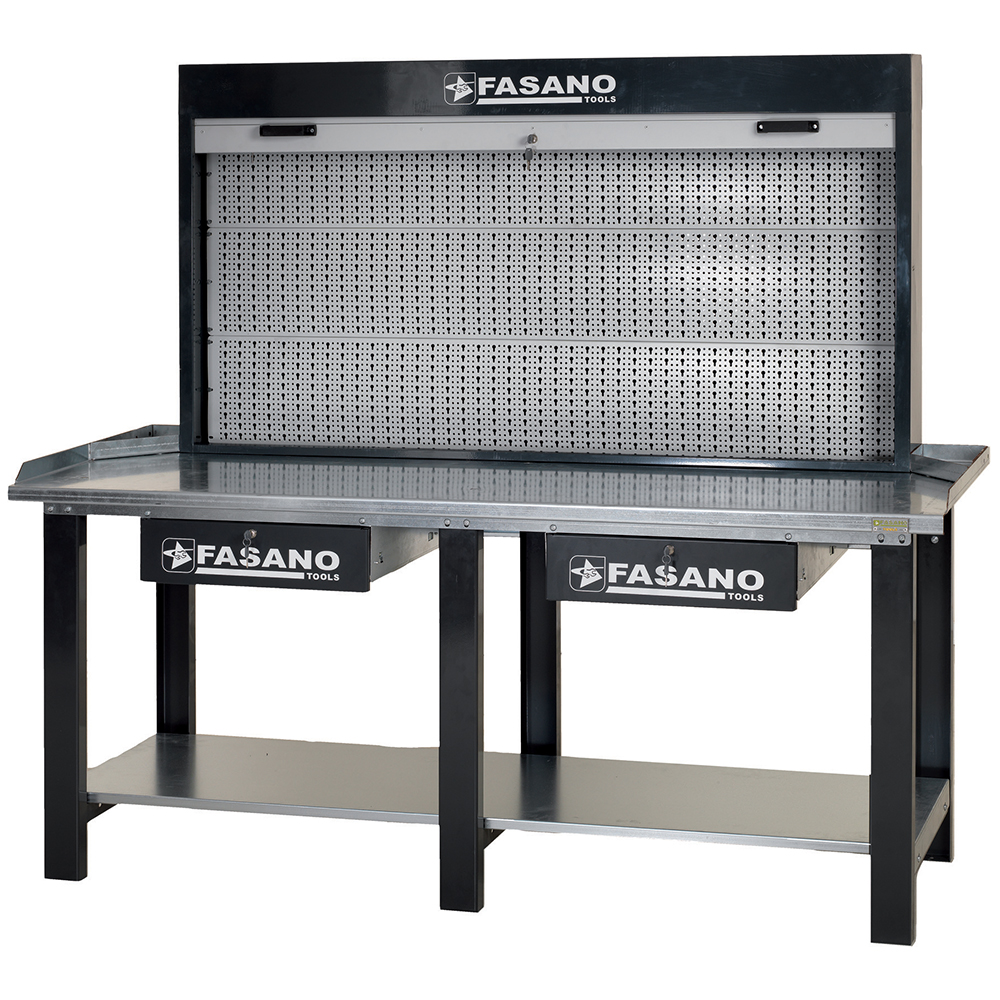 FG134/D2 BANCO DA LAVORO CON PARETE