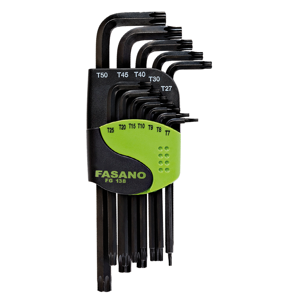 FG138/B SET 10 CHIAVI MASCHIO L TORX