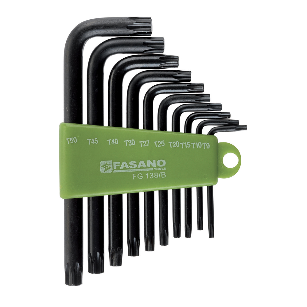 FG138/S9 SET 9 CHIAVI MASCHIO L TORX