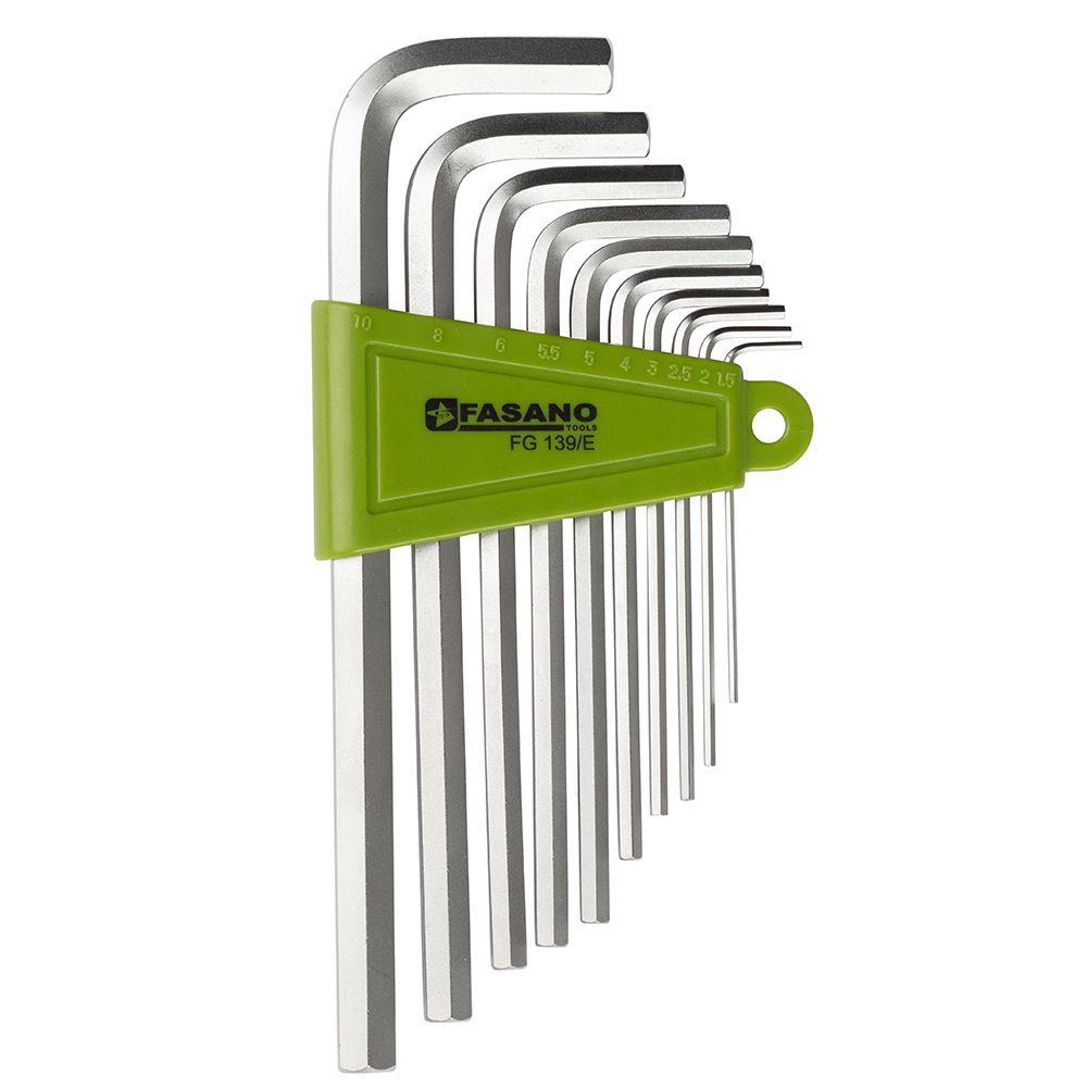 FG139/D SET 10 CHIAVI MASCHIO ESAGONALI