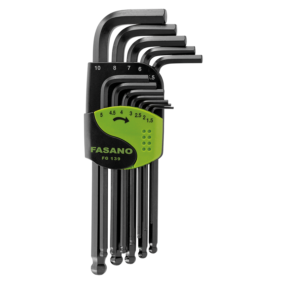 FG139/L SET 12 CHIAVI MASCHIO LUNGO