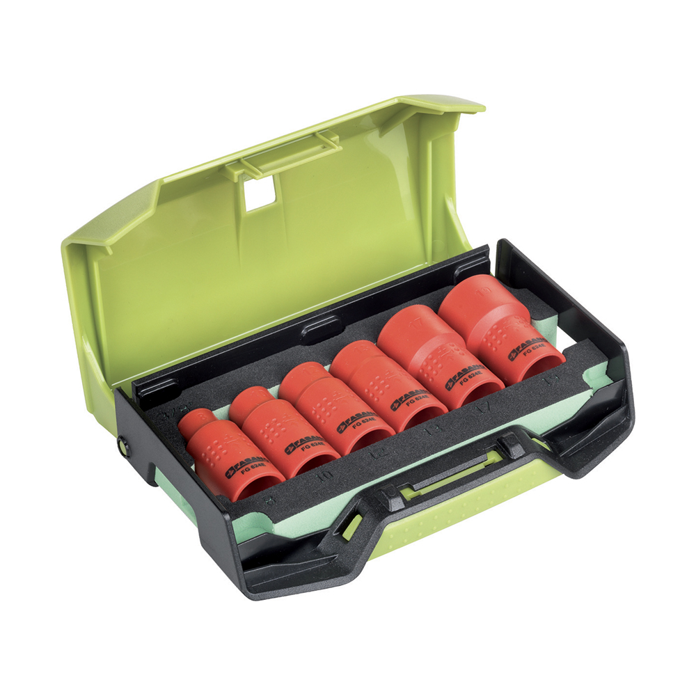 FG624E/8 CHIAVE BUSSOLA ISOLATA 3/8