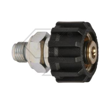 RACCORDO GIREVOLE M 1/4 22X1.5F A15271