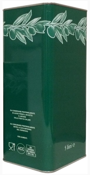 LATTINA X OLIO 5LT CON TAPPO 40170      