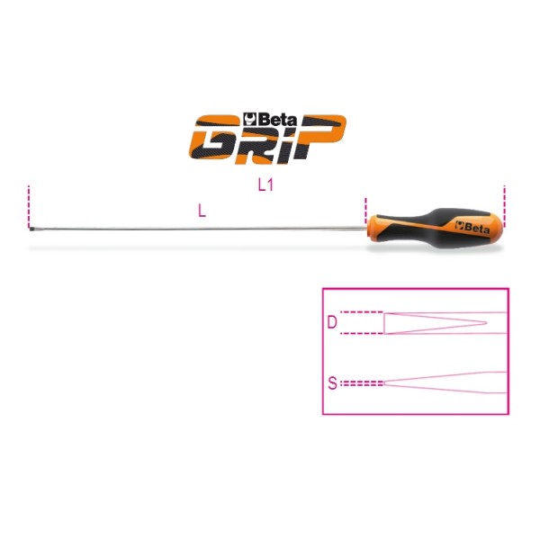 BETA 1264L 0.6X3X300 GIRAVITE TAGLIO LUN
