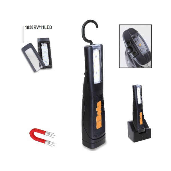 BETA 1838/11 LED LAMPADA RICARICABILE   