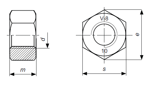 DADI 10G 5587 M16 ZINCATO               