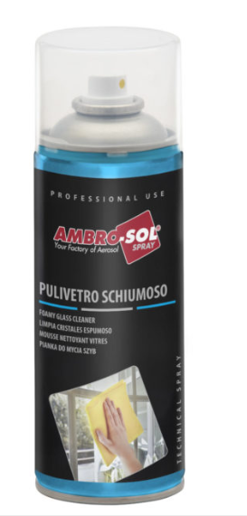 DETERGENTI XVETRO SPRAY SCHIUMOGENO P313