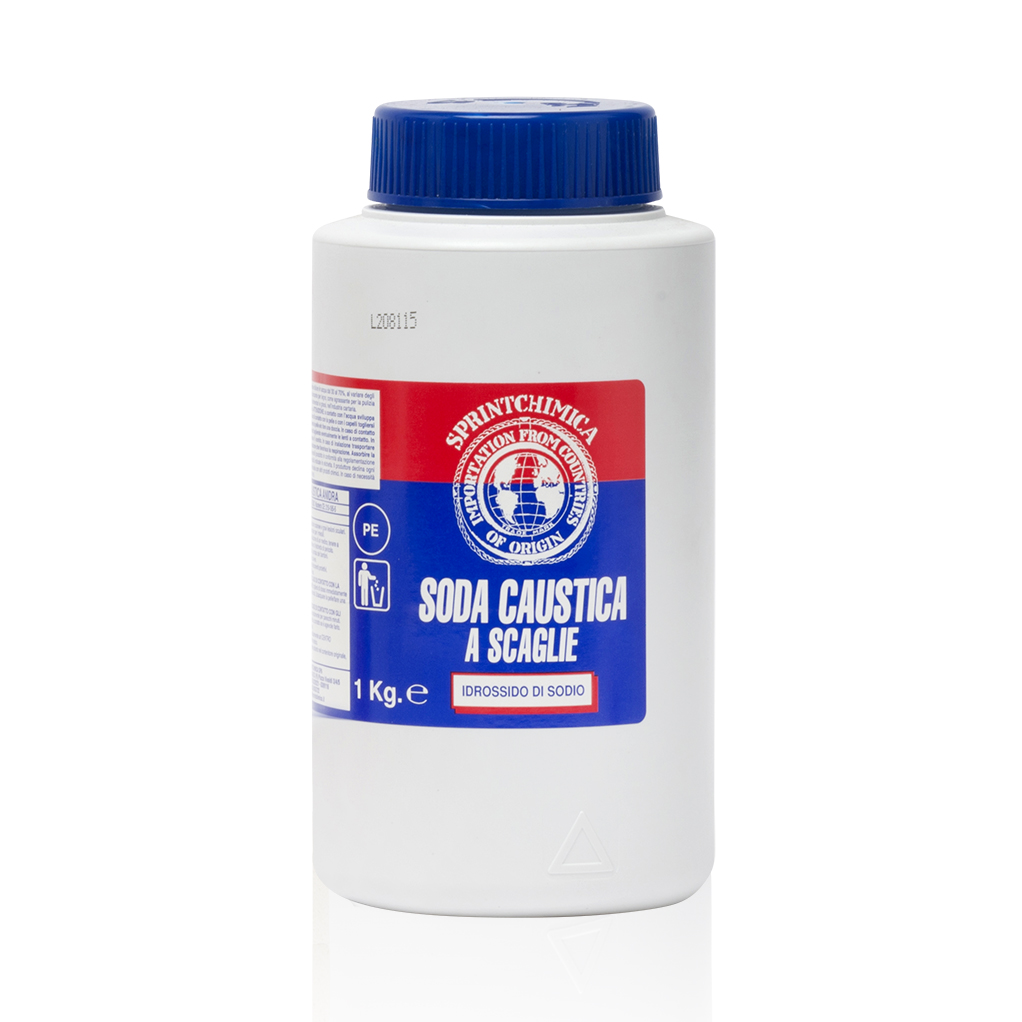 SODA CAUSTICA BARATTOLO 1 KG SODACAU1   