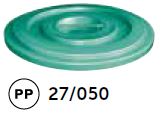 COPERCHIO BID. IND.VERDE 50 LT SSS27/050